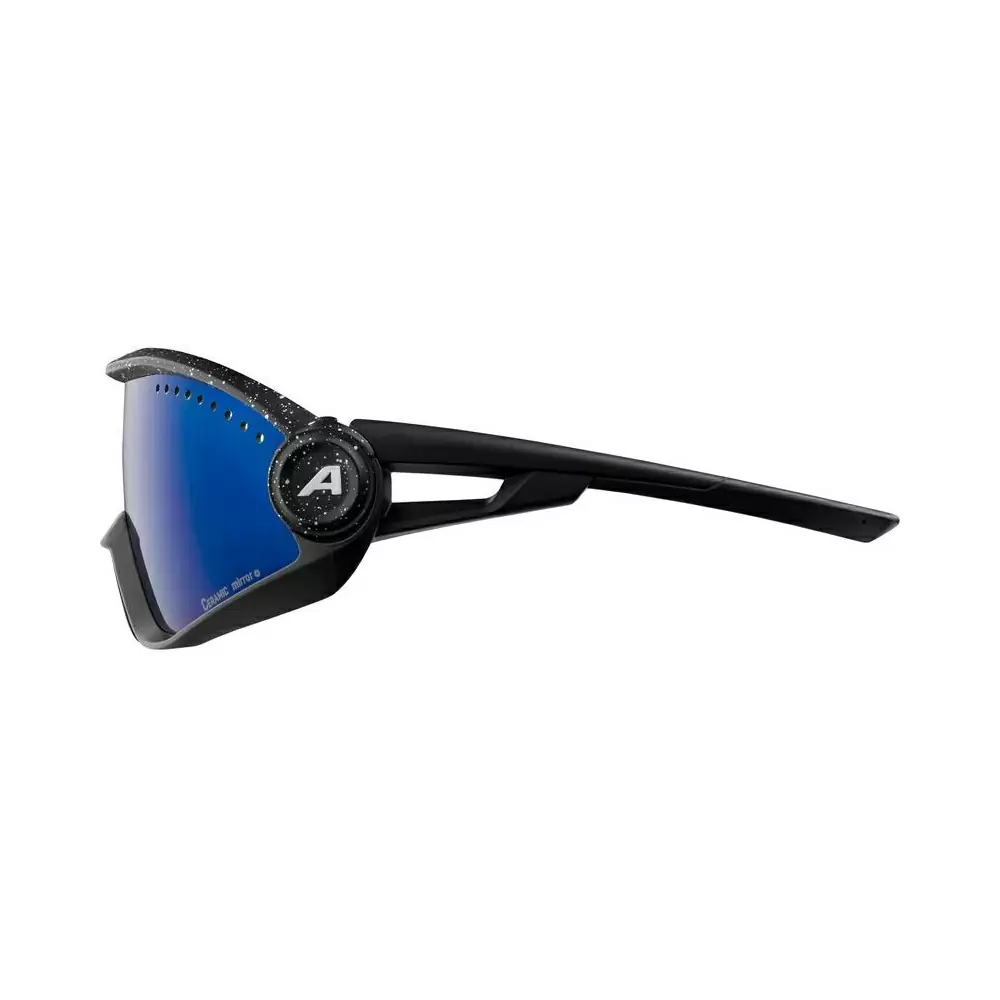Óculos 5W1NG preto/lente espelhada azul #2