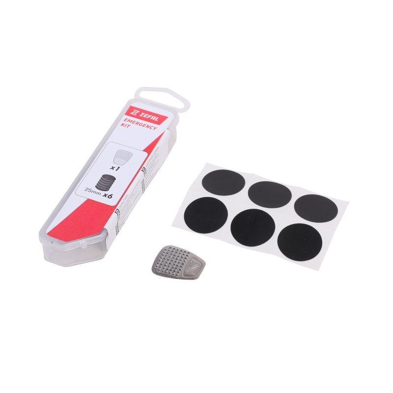 Emergency Kit with 6 Self-adhesive Patches + Scraper