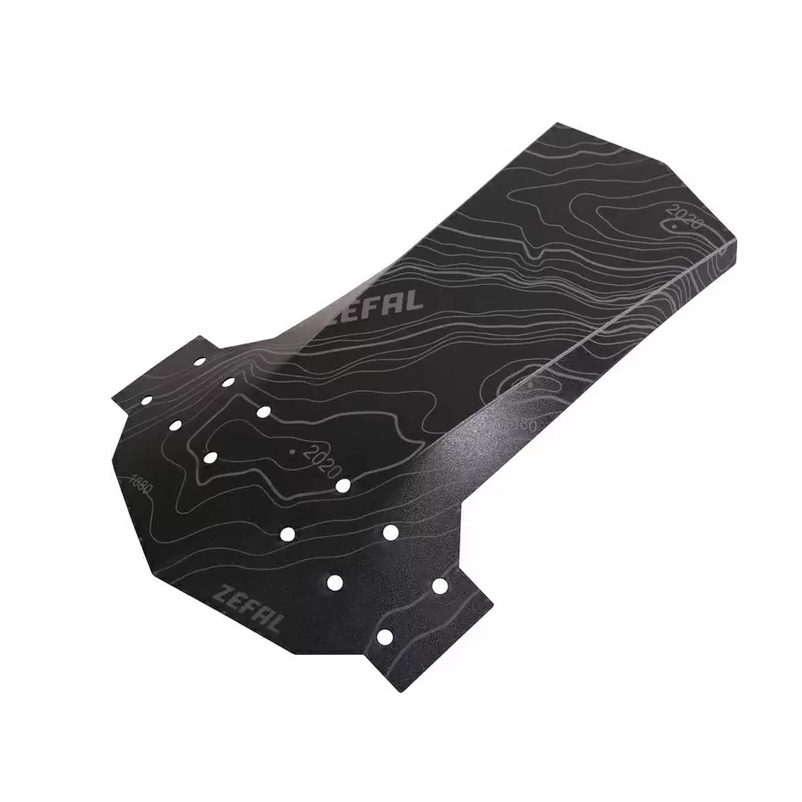 Defletor de guarda-lamas flexível Lite traseiro 26''/29'' preto - image