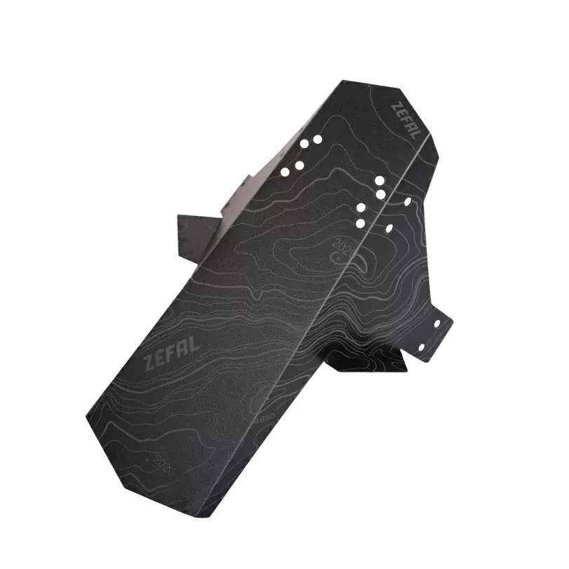 Flexible Mudguard Deflector Lite Front 26''/29'' Black - image