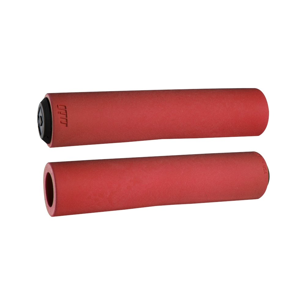 Pair grips F-1 series float grips red 130mm