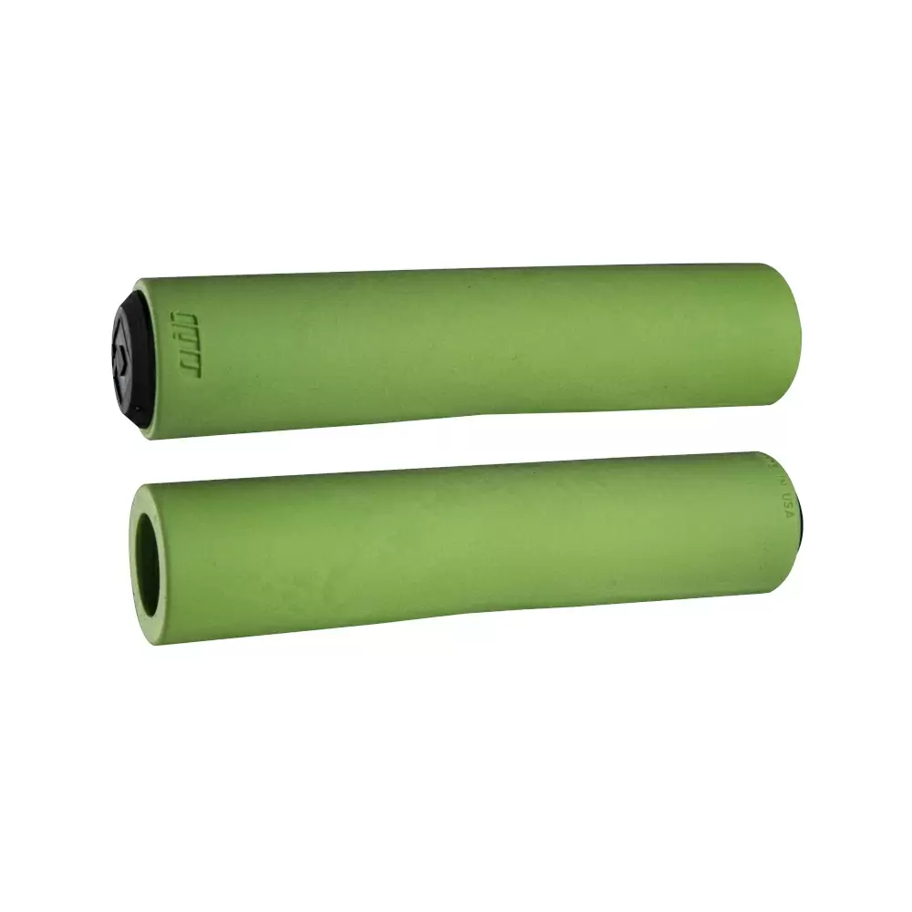 Pair grips F-1 series float grips green 130mm - image