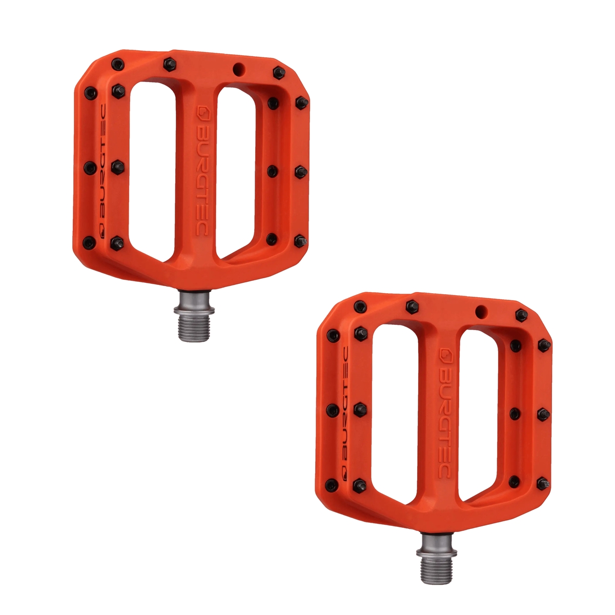 Flat Pedals Set MK4 Composite 1505 orange