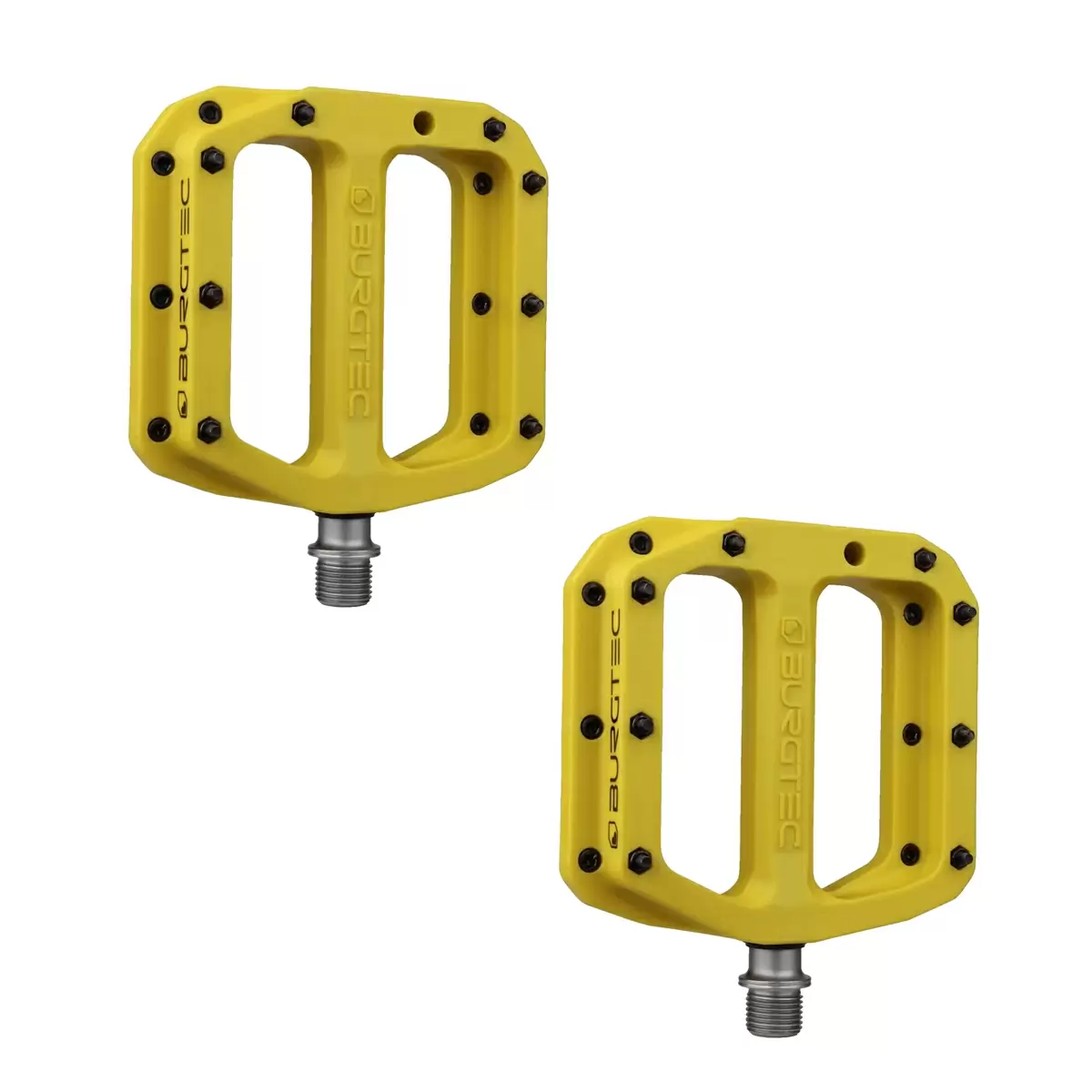 Flat Pedals Set MK4 Composite 1508 Yellow - image