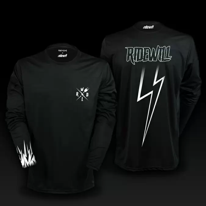 Long sleeve Jersey Ridewill Limited Edition black size M - image