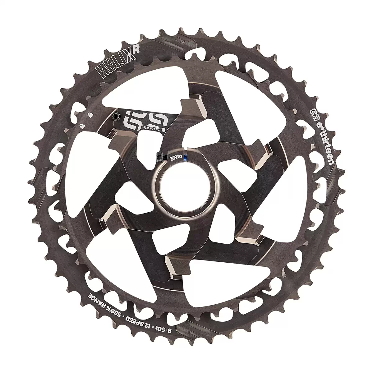 Helix Race 12s Cassette Replacement Cluster 42-50T SRAM XD/XDR Grey - image