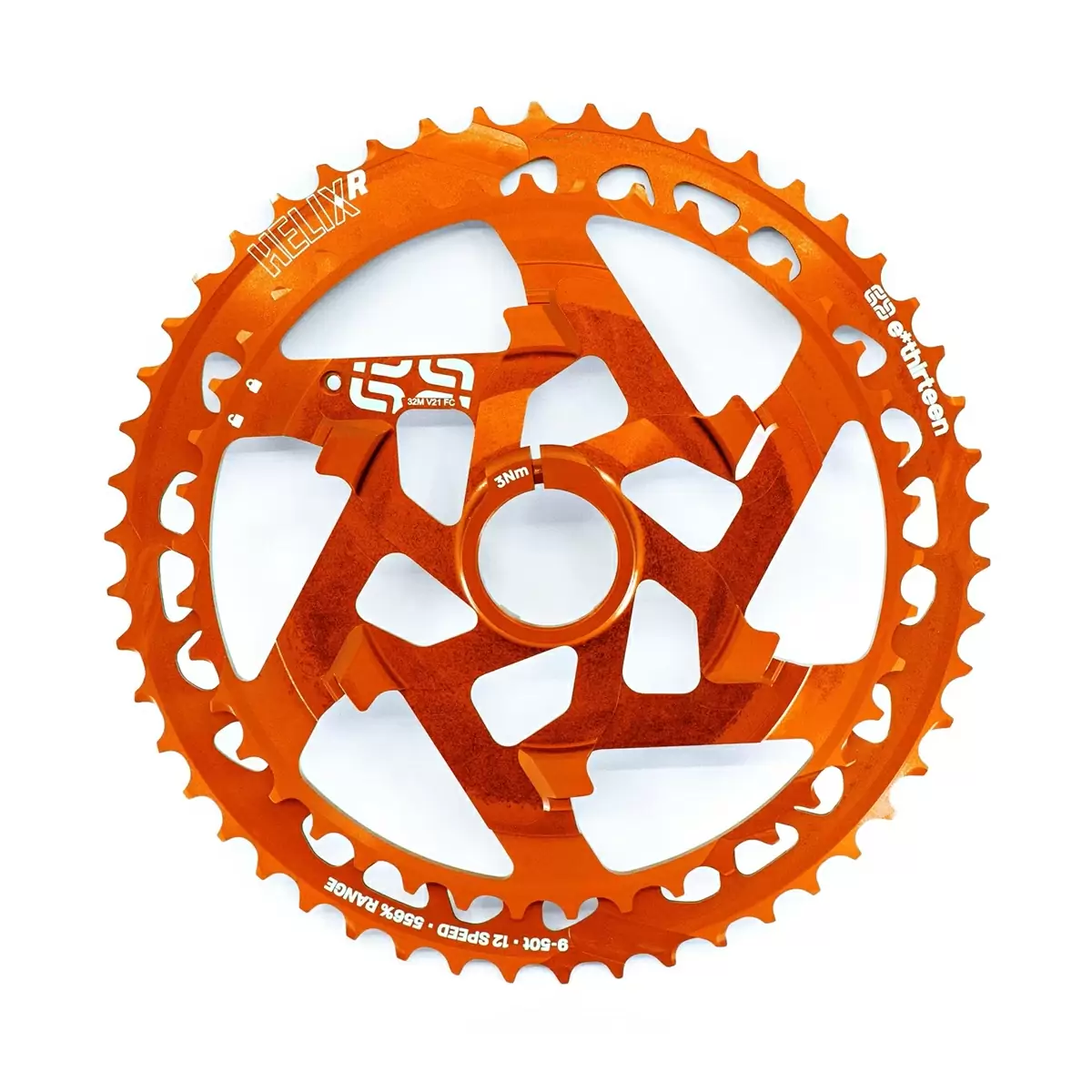 Helix Race 12s Cassette Replacement Cluster 42-50T SRAM XD/XDR Orange - image