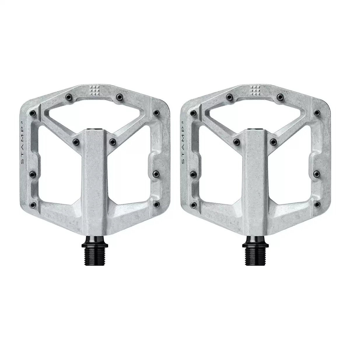 Pair of pedals Stamp 2 Small Silver - image