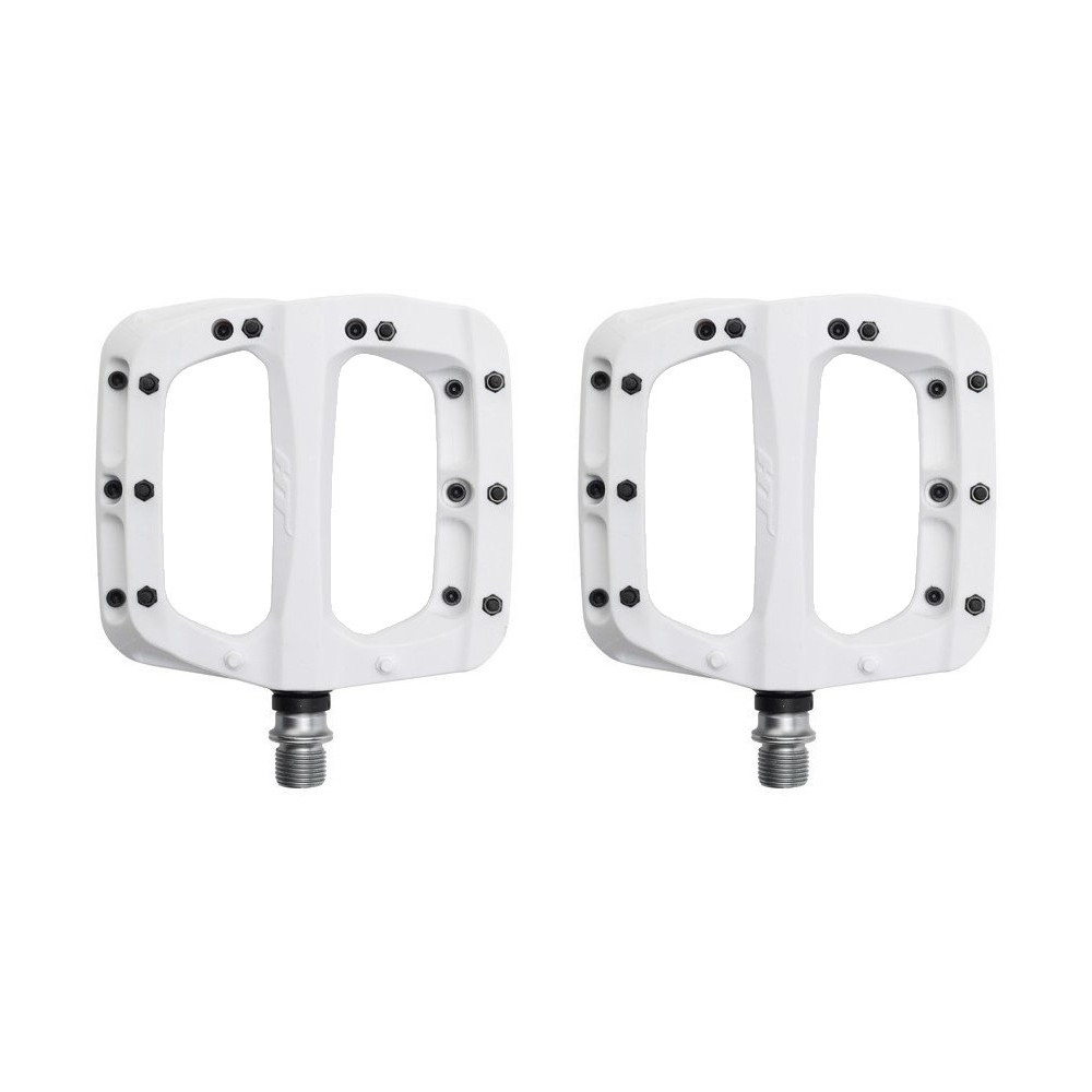 PA03A Flat Pedals Pair White