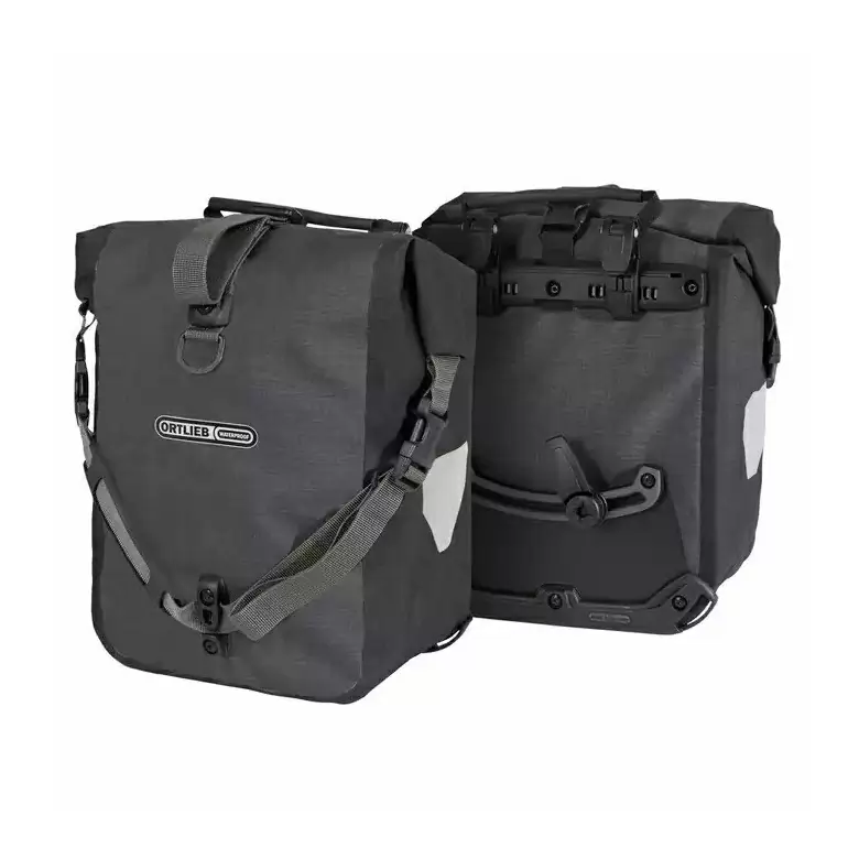 Bags Pair Sport-Roller Plus 2x12.5L Quick-Lock2.1 Black - image