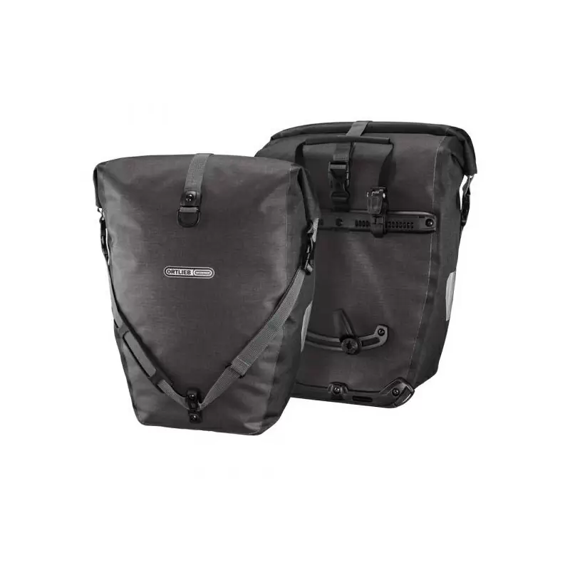 Bags Set Back-Roller Plus Quick-Lock2.1 2x20L Black - image