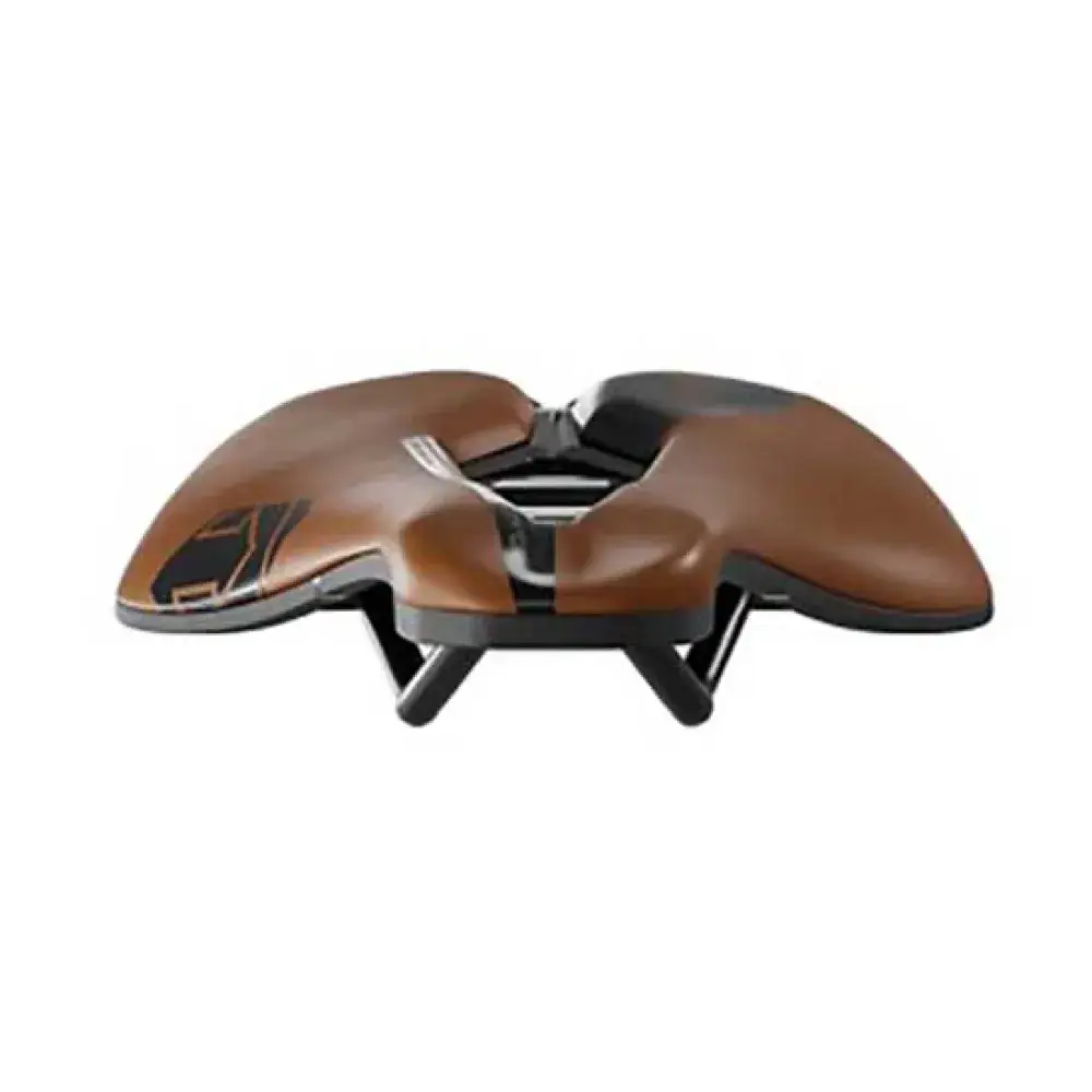 Sella Stealth Curved Performance Marrone 142mm Anatomic Fit Stainless #3