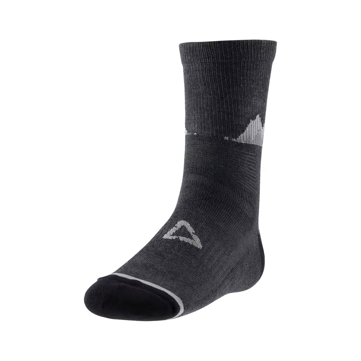 Calcetines Mtb Reforzados Gris Talla S/M (38-42)