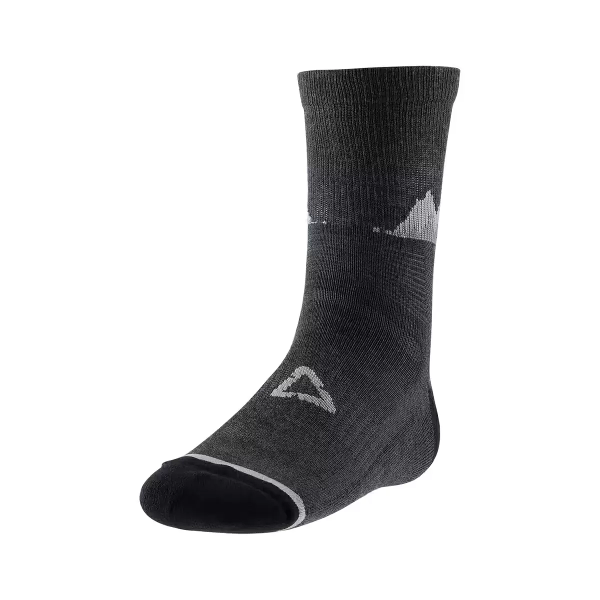 Reinforced Mtb Socks Grey Size L/XL (43-48) - image