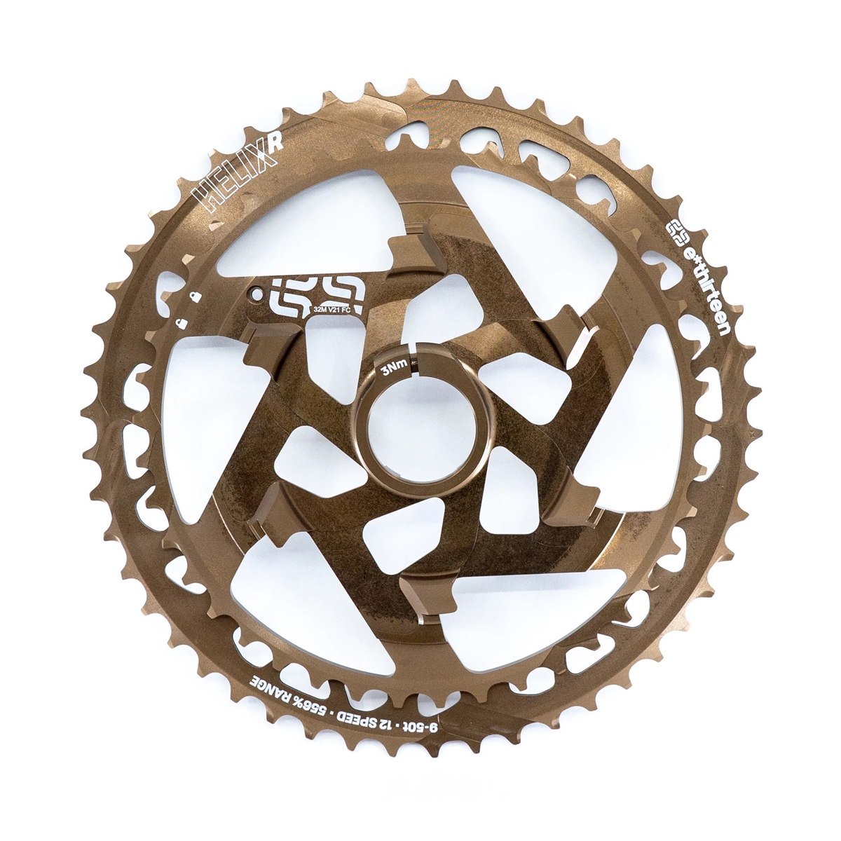 Helix Race 12s Cassette Reemplazo Cluster 42-50T SRAM XD/XDR Bronce