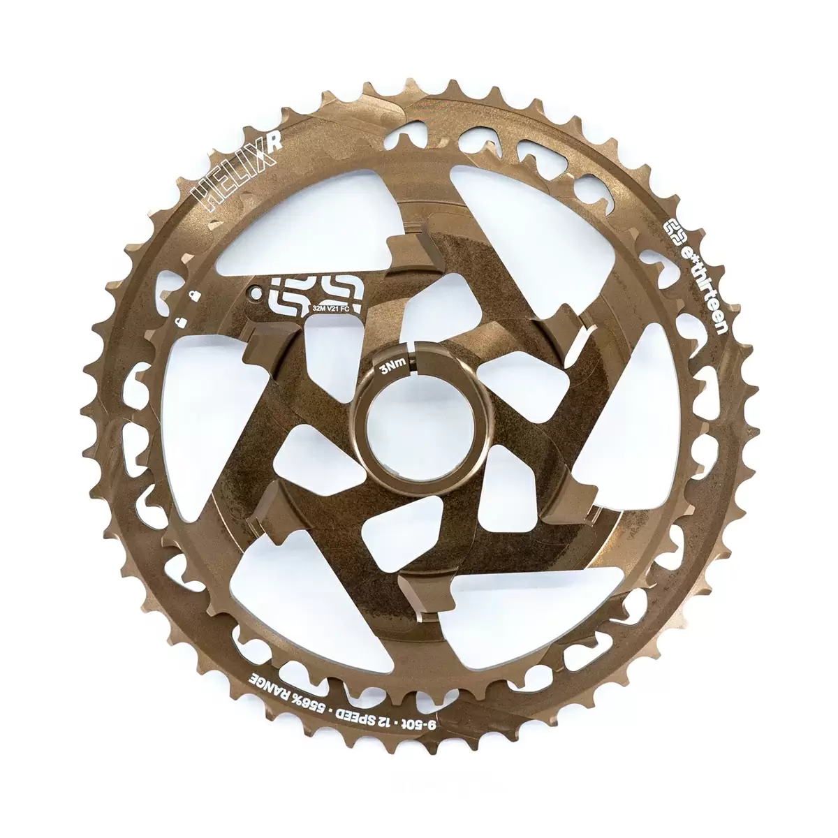 Helix Race 12s Cassette Reemplazo Cluster 42-50T SRAM XD/XDR Bronce - image