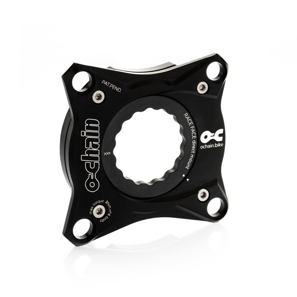 Active Spider Direct Mount para Race Face Negro