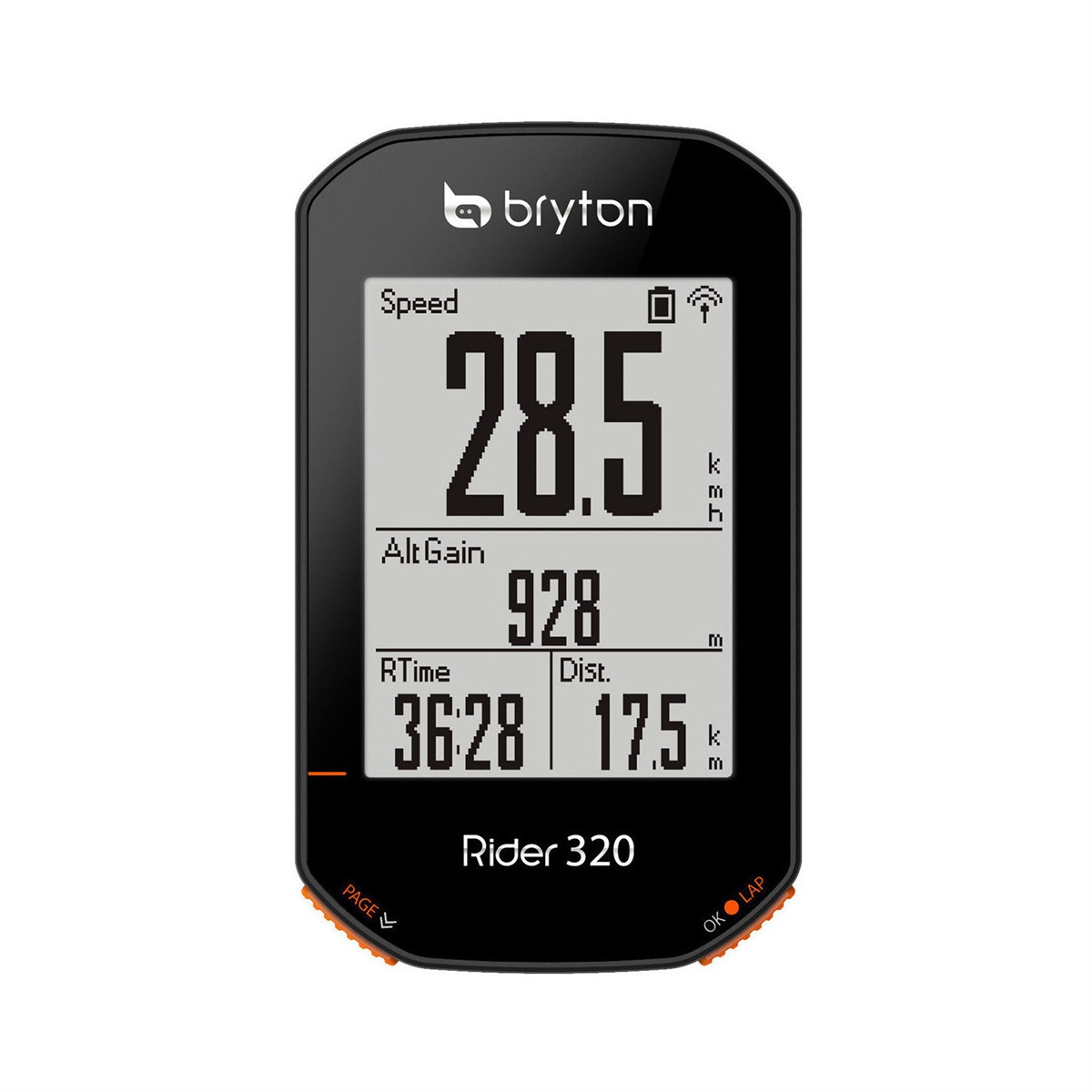 GPS Bike Computer Rider 320T + Heart Rate Monitor and Cadence Sensor