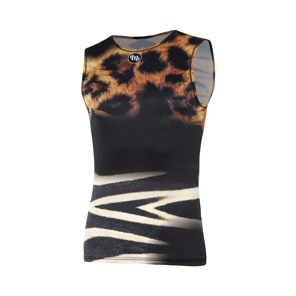 Sleeveless Underwear Shirt Fun Man Animalier Size L/XL