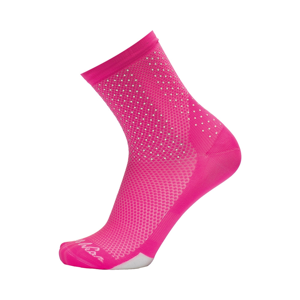 Calze Bright Socks Nido D'ape H15 Rosa Fluo Taglia L/XL (41-45)