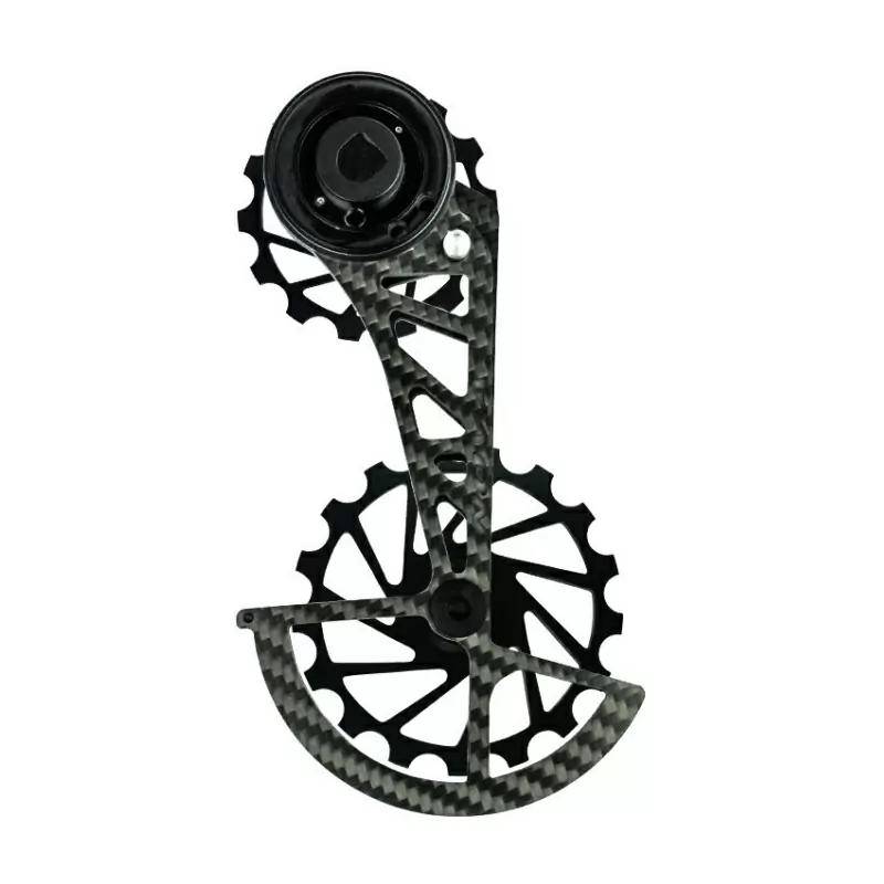 OSPW Kit Pulleys + Carbon Cage for Sram AXS 12s Black - image