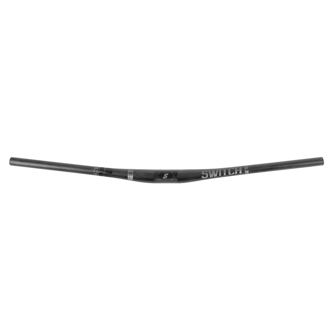 Handlebar Flip Flat Carbon 35mm x 780mm 10mm Rise Black