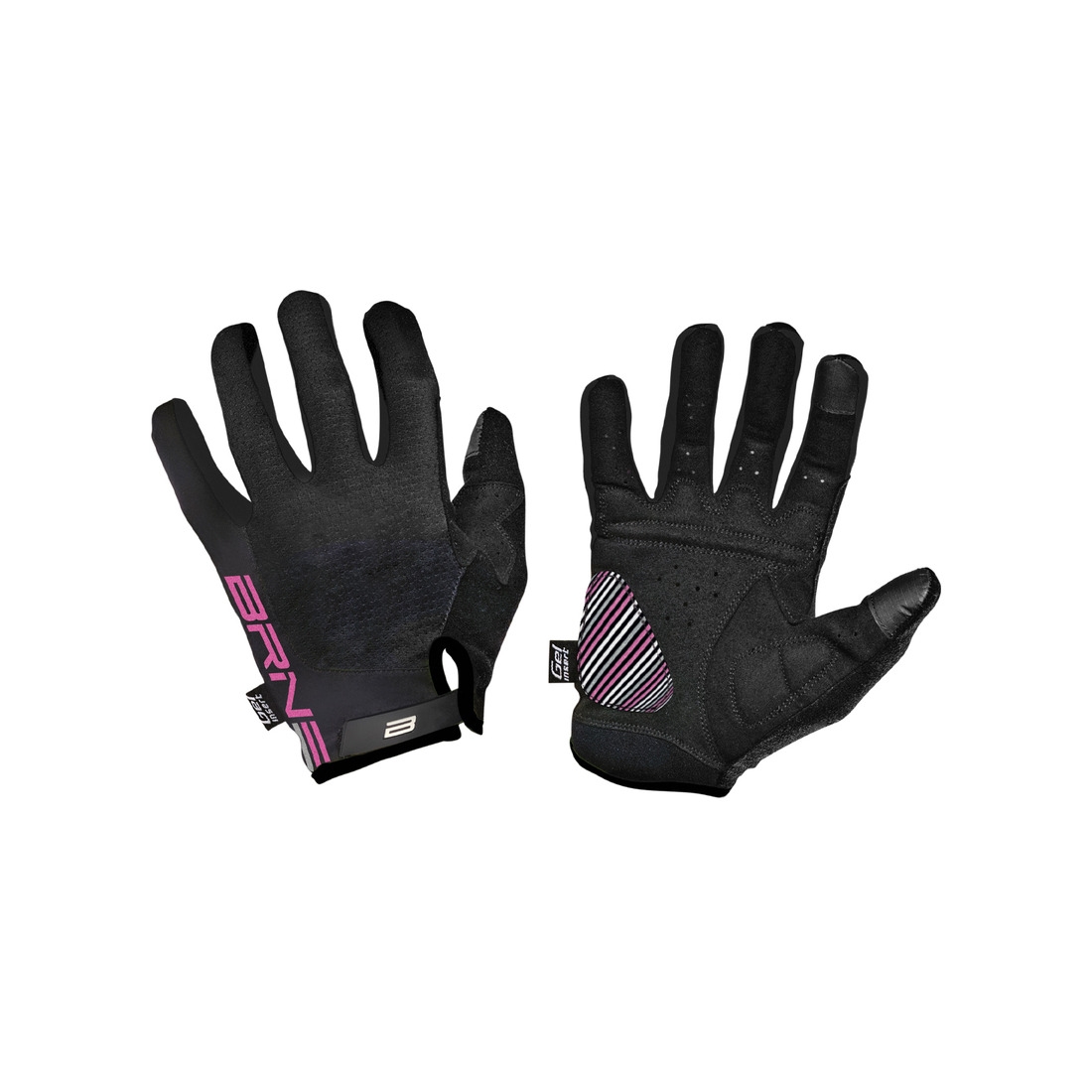 Guantes Gel Pro Touch Line Largos Fluo Fucsia Talla L BRN Bernardi Gu