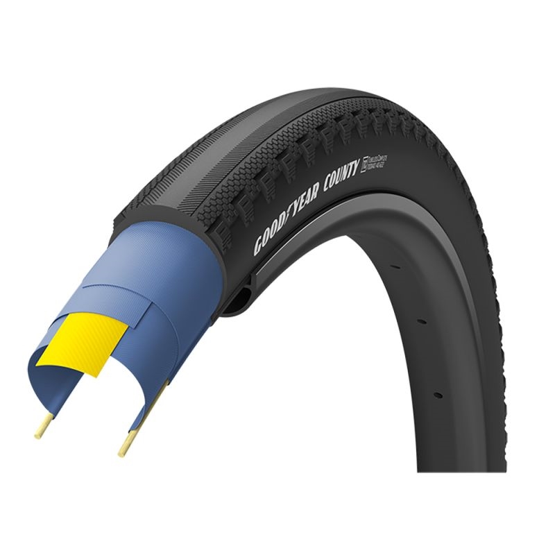 Tire Gravel County 650x50 Tubeless Complete black