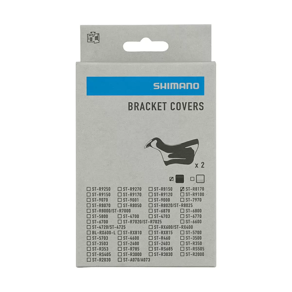 Pair Bracket Cover Ultegra ST-R8170 2x12s #1
