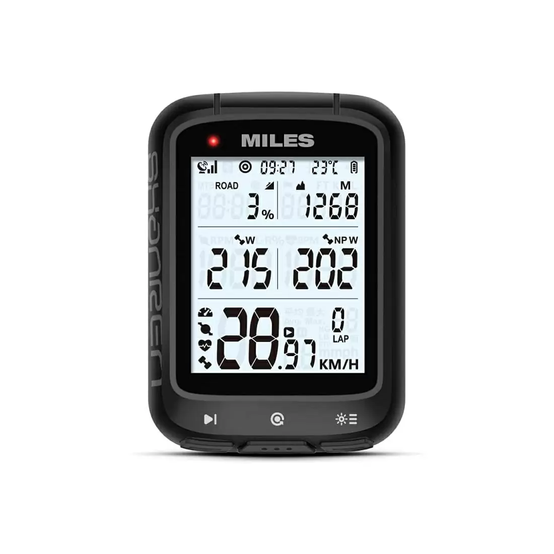 Miles Smart GPS ANT+ / Bluetooth bike computer with integrated power meter - image