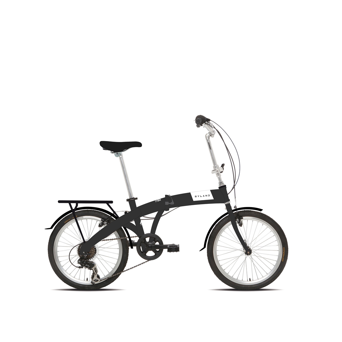 Vélo Pliant Piega 20.1 20'' 6v Noir