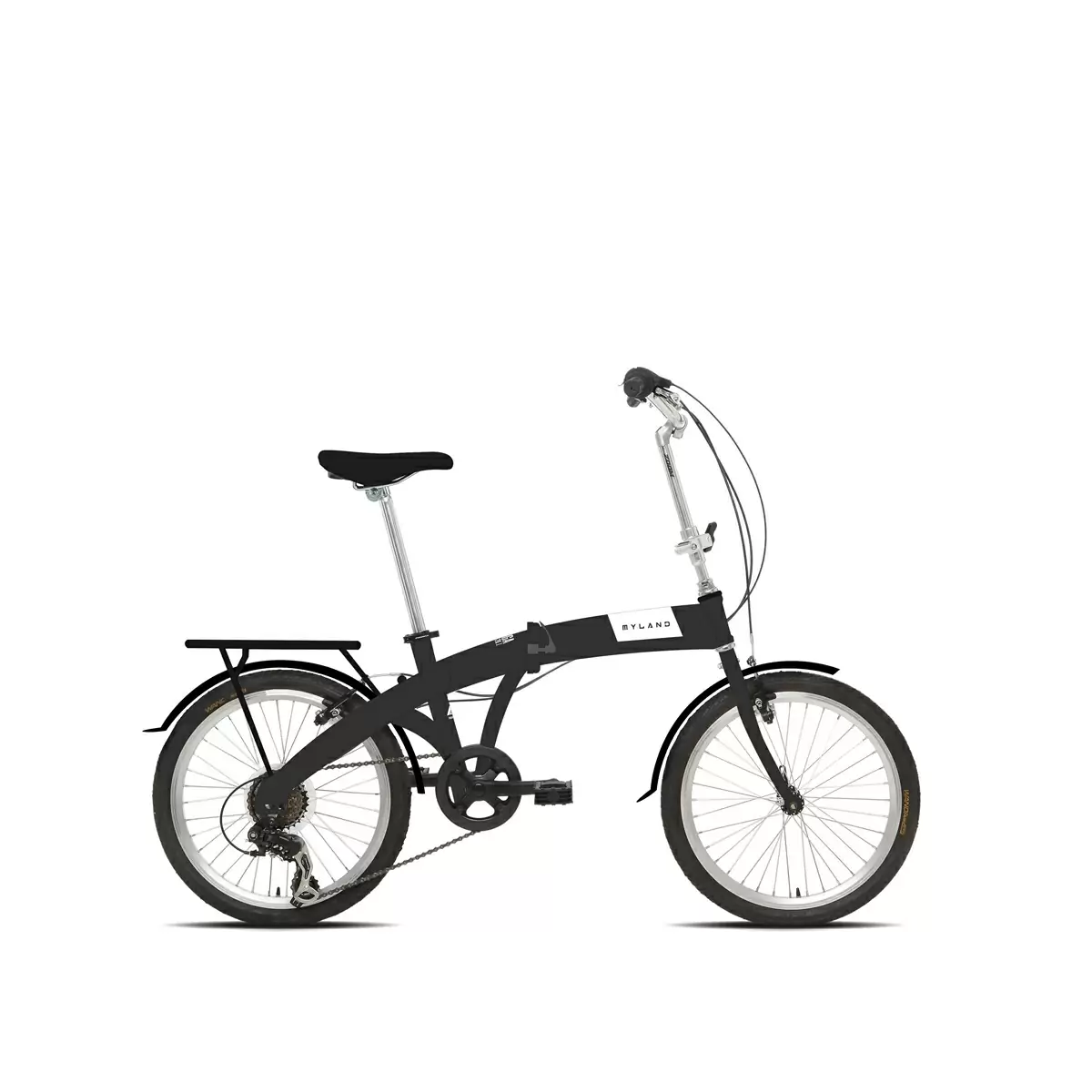 Vélo Pliant Piega 20.1 20'' 6v Noir - image