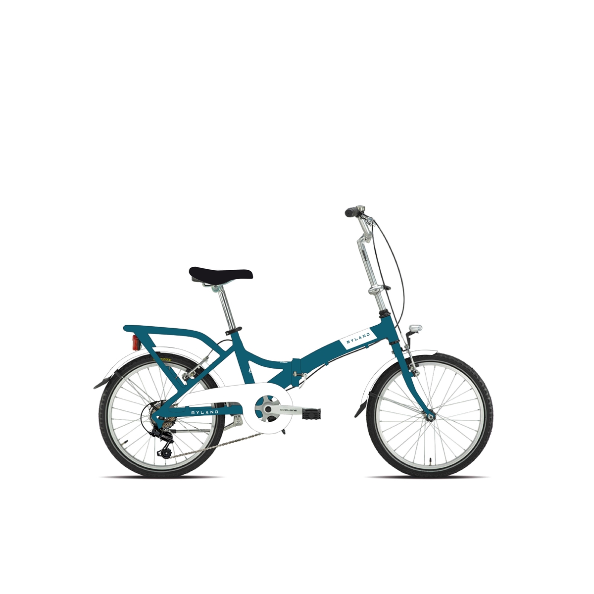 Vélo Pliant Piega 20.1 Alliage 20'' 6v Bleu