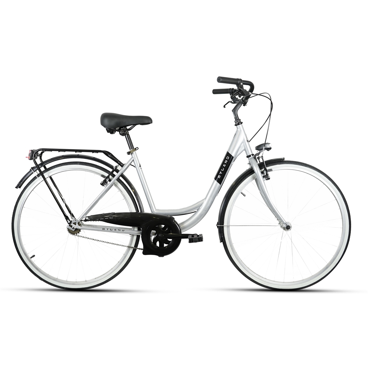 City Bike VICOLO 26.1 26x1-3/8'' 1v Donna Silver Taglia M