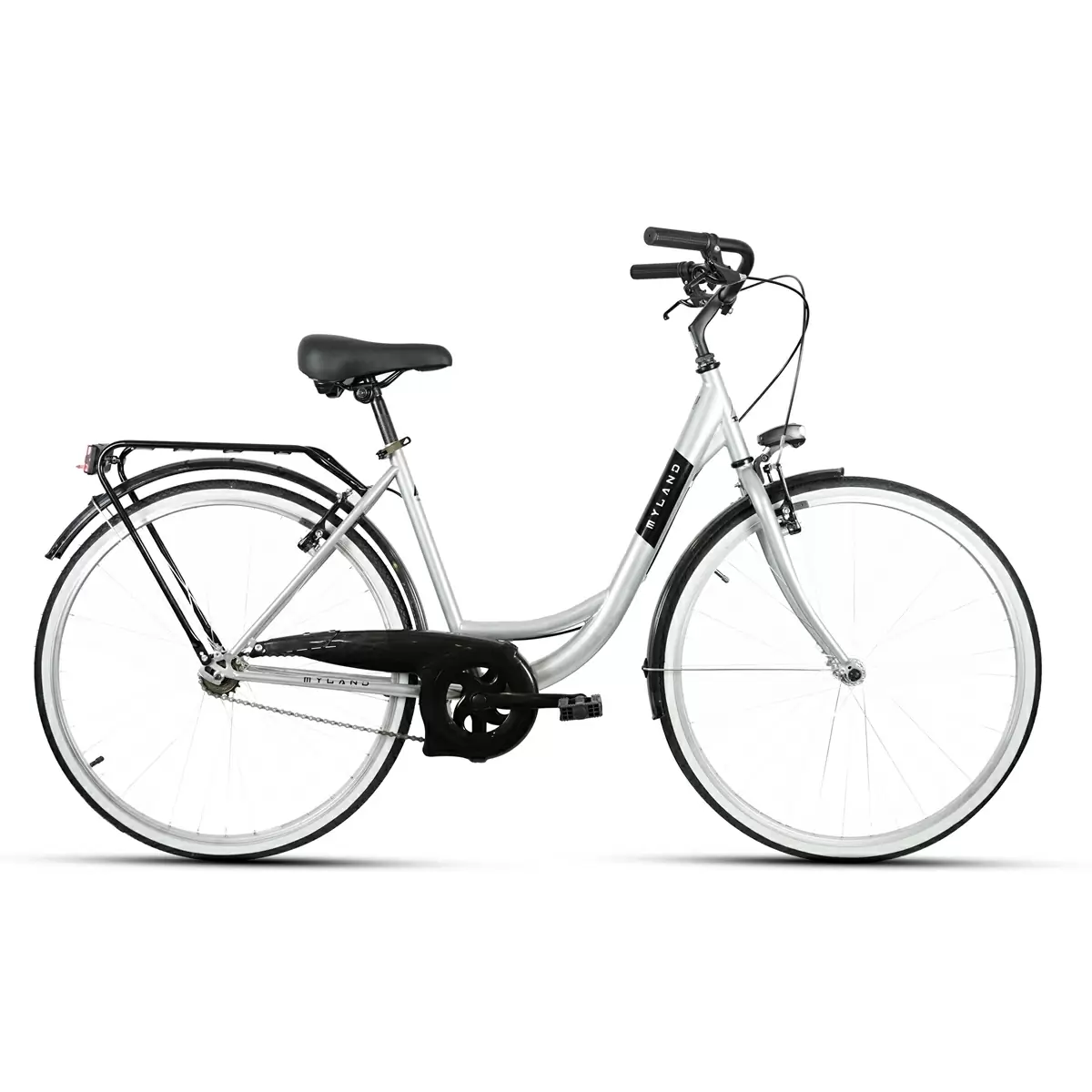 City Bike VICOLO 26.1 26x1-3/8'' 1v Donna Silver Taglia M - image