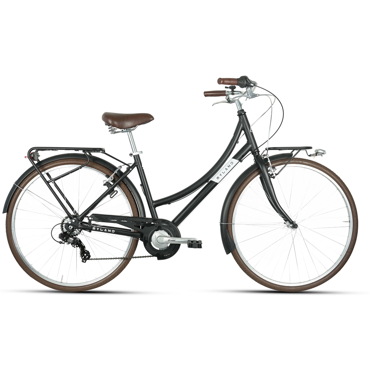 City Bike CORSO 28.5 28'' 7v Donna Nero taglia M
