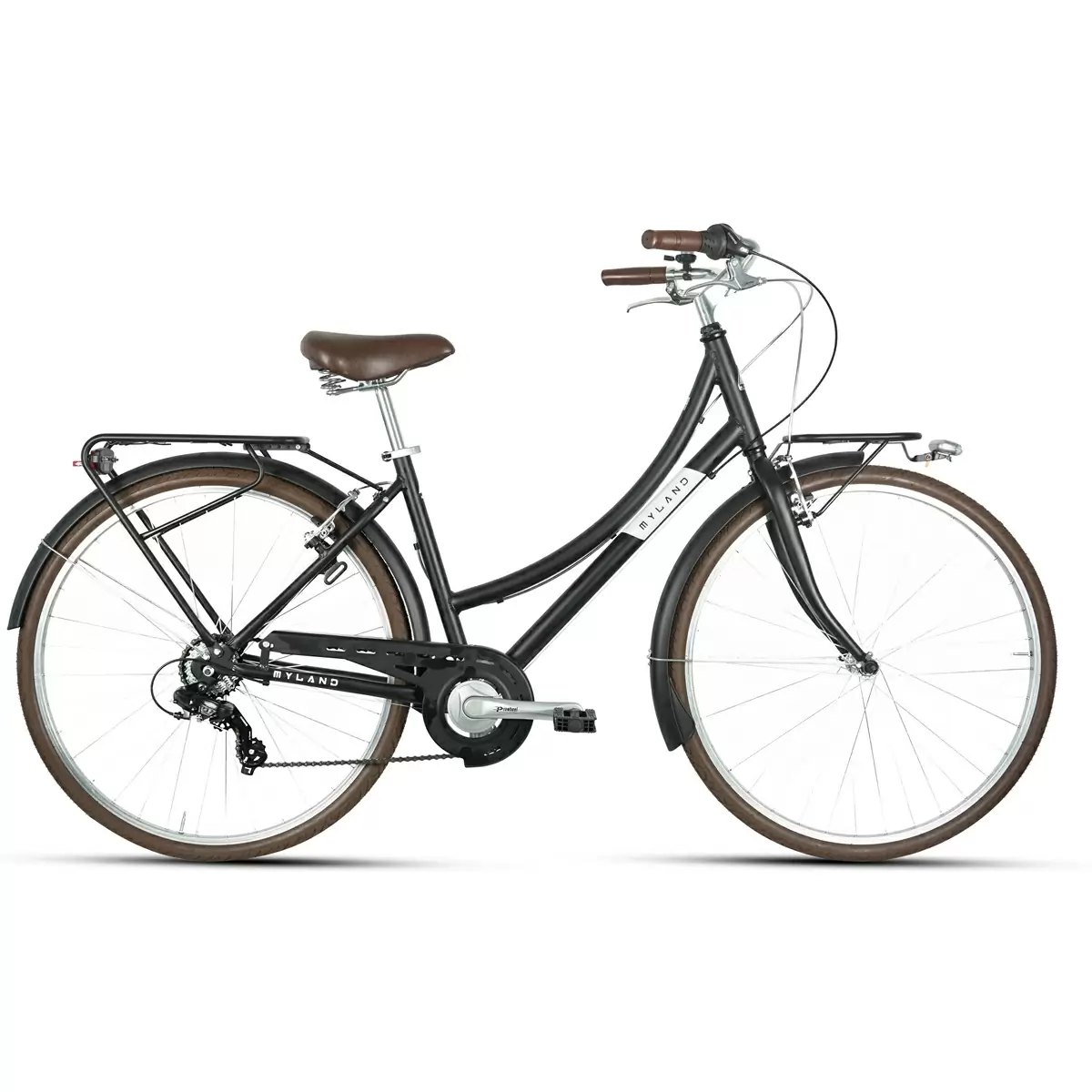 City Bike CORSO 28.5 28'' 7s Mulher Preto tamanho M - image