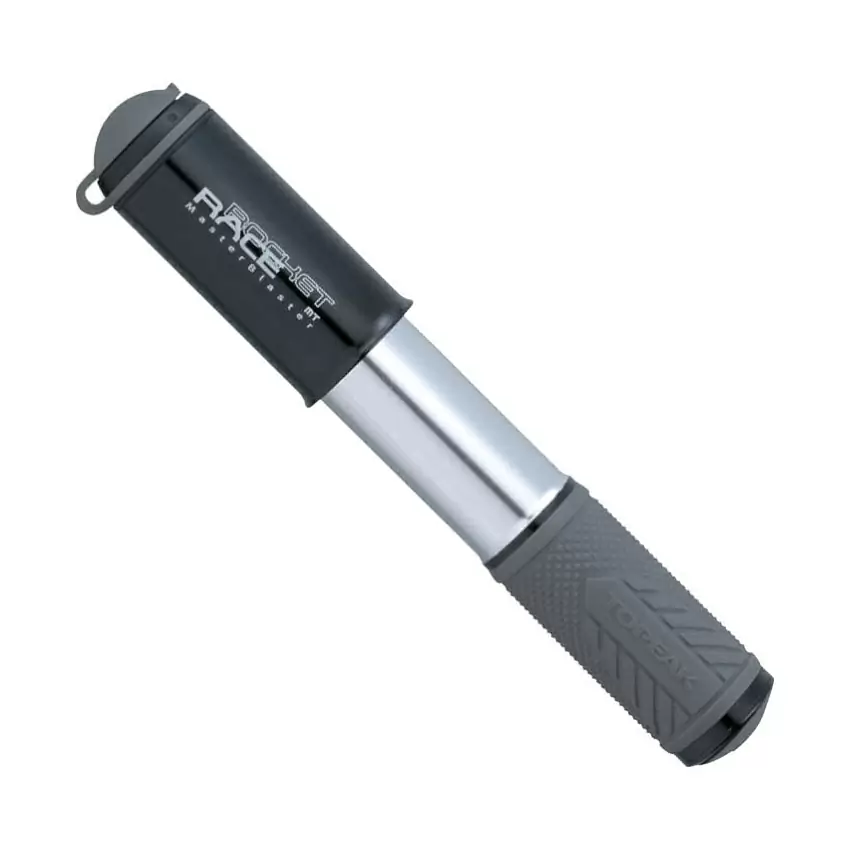 Minipompa Race Rocket MT SmartHead ThreadLock 6bar / 90psi nero / silver - image