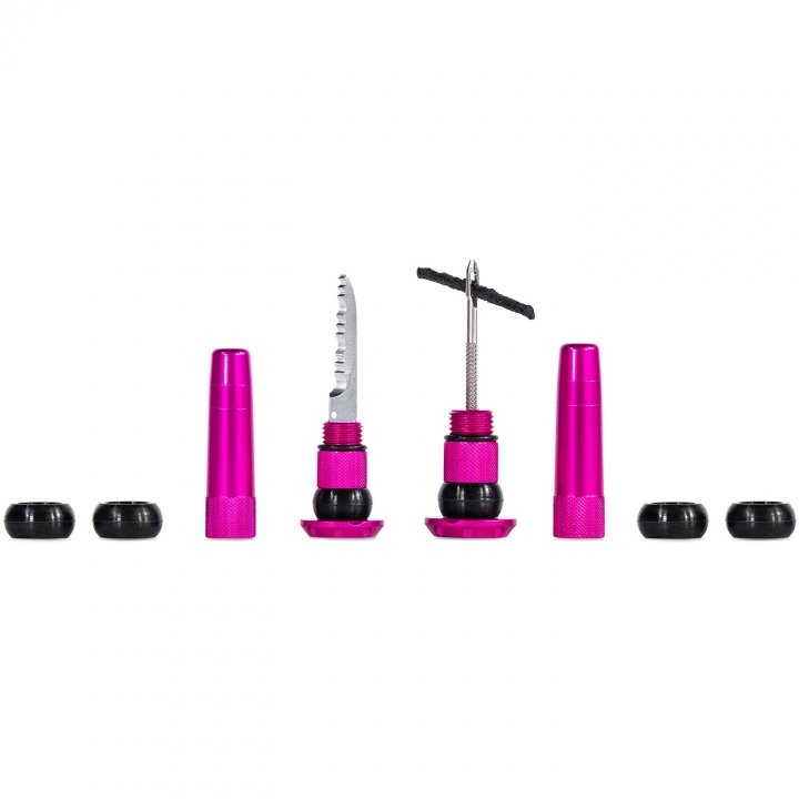 Kit Riparazione Stealth Tubeless Puncture Plugs Rosa
