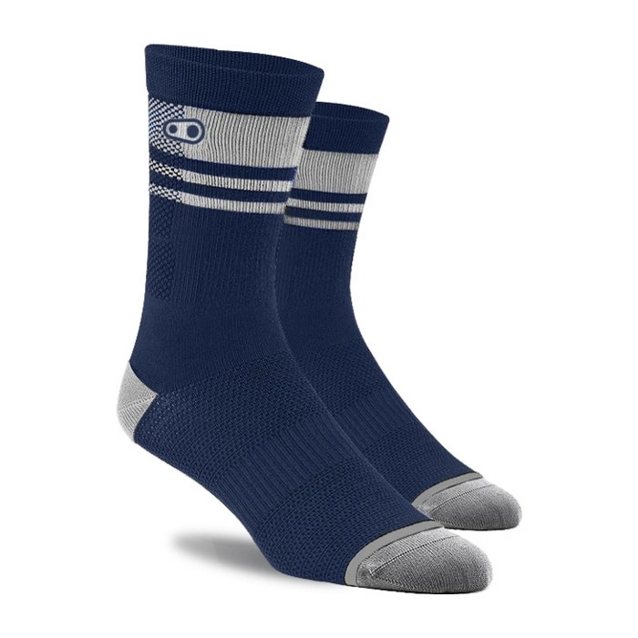 MTB Socks Icon White/Blue Size S/M (39-41)