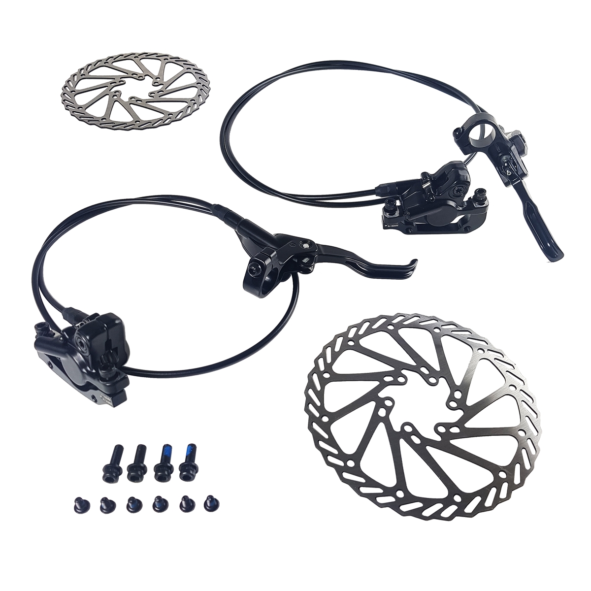 TD-8714 Front / Rear Hydraulic Disc Brakes Set with 160mm Discs