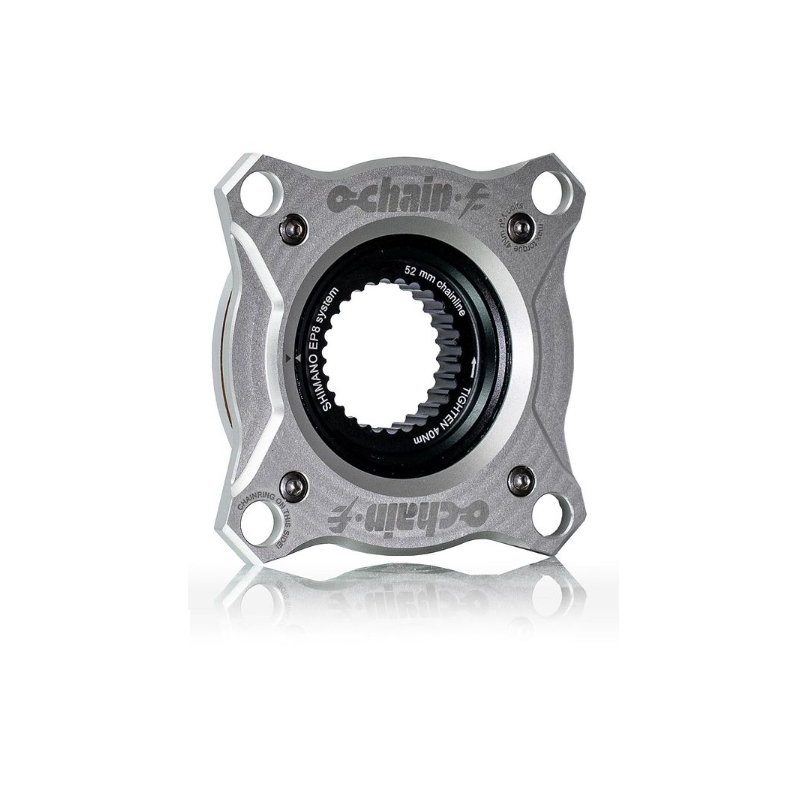 E-Bike Active Spider Direct Mount para Shimano EP8 Drive Unit Offset 53mm Silver