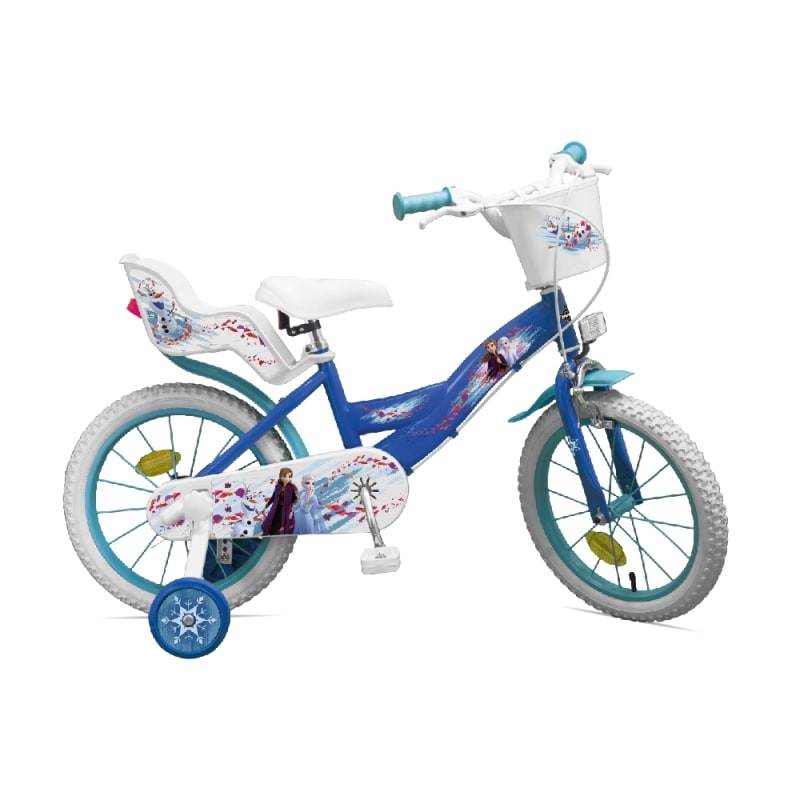 Mädchenfahrrad 4-6 Jahre 14'' Disney Frozen Blau