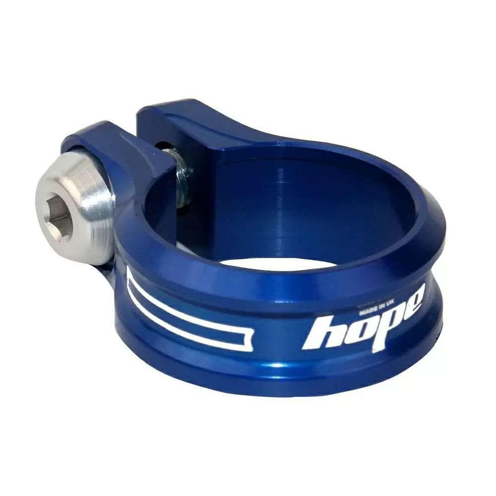 Bolt Seatpost Clamp Blue for 27.2mm seatpost - image