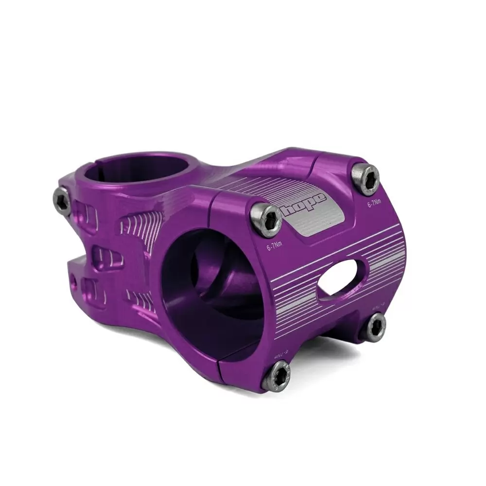 Handlebar stem AM 35mm diameter 50mm rise 0° Purple - image