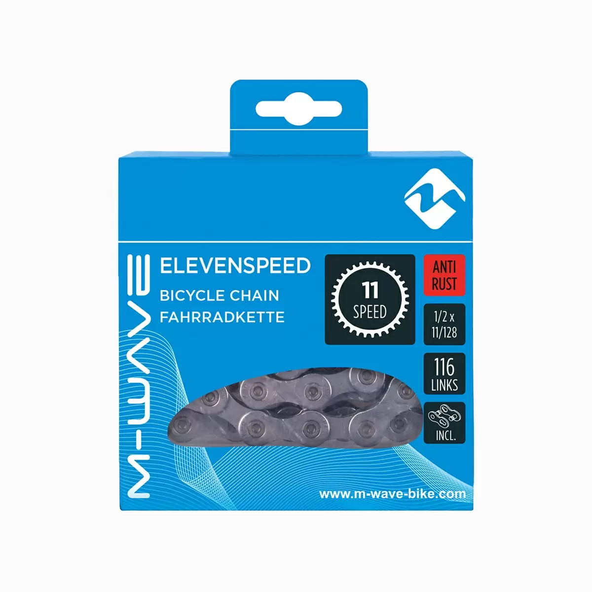 Chain Elevenspeed Anti-Rust 116 links 11s silver #1