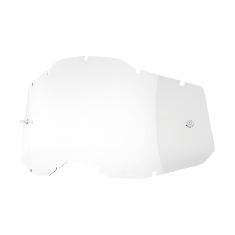 Replacement Lens for Racecraft 2, Accuri 2 and Strata 2 Masks clear
