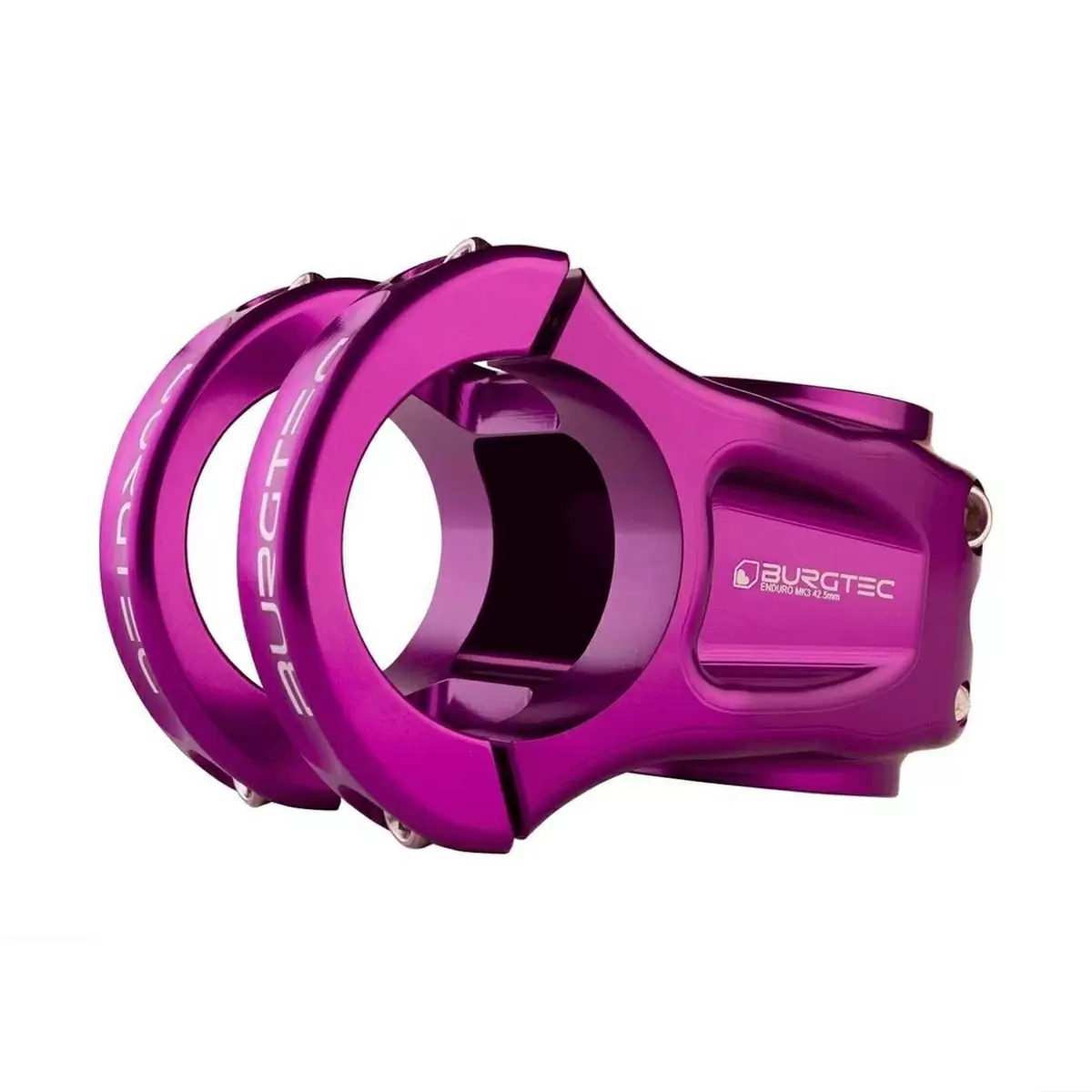 Handlebar Stem Enduro MK3 35mm Diameter 35mm Purple - image