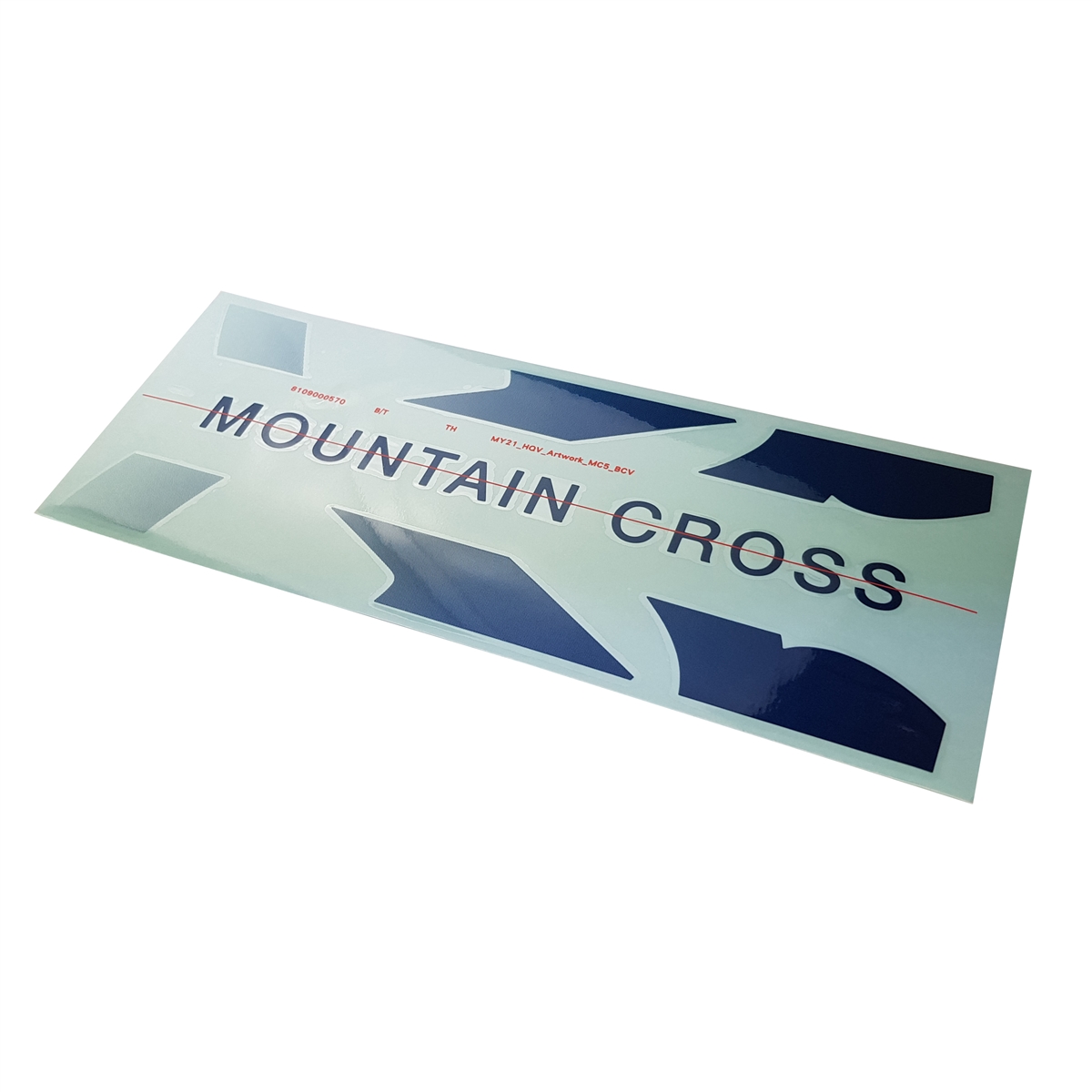Battery cover sticker Mountain Cross MC5 2021