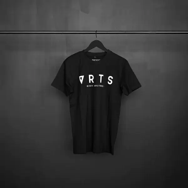 T-Shirt VRTS Schwarz Größe S - image